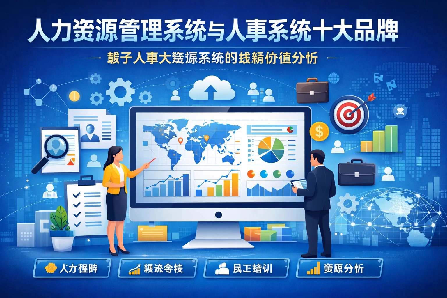 人力资源管理系统与人事系统十大品牌：基于人事大数据系统的战略价值分析