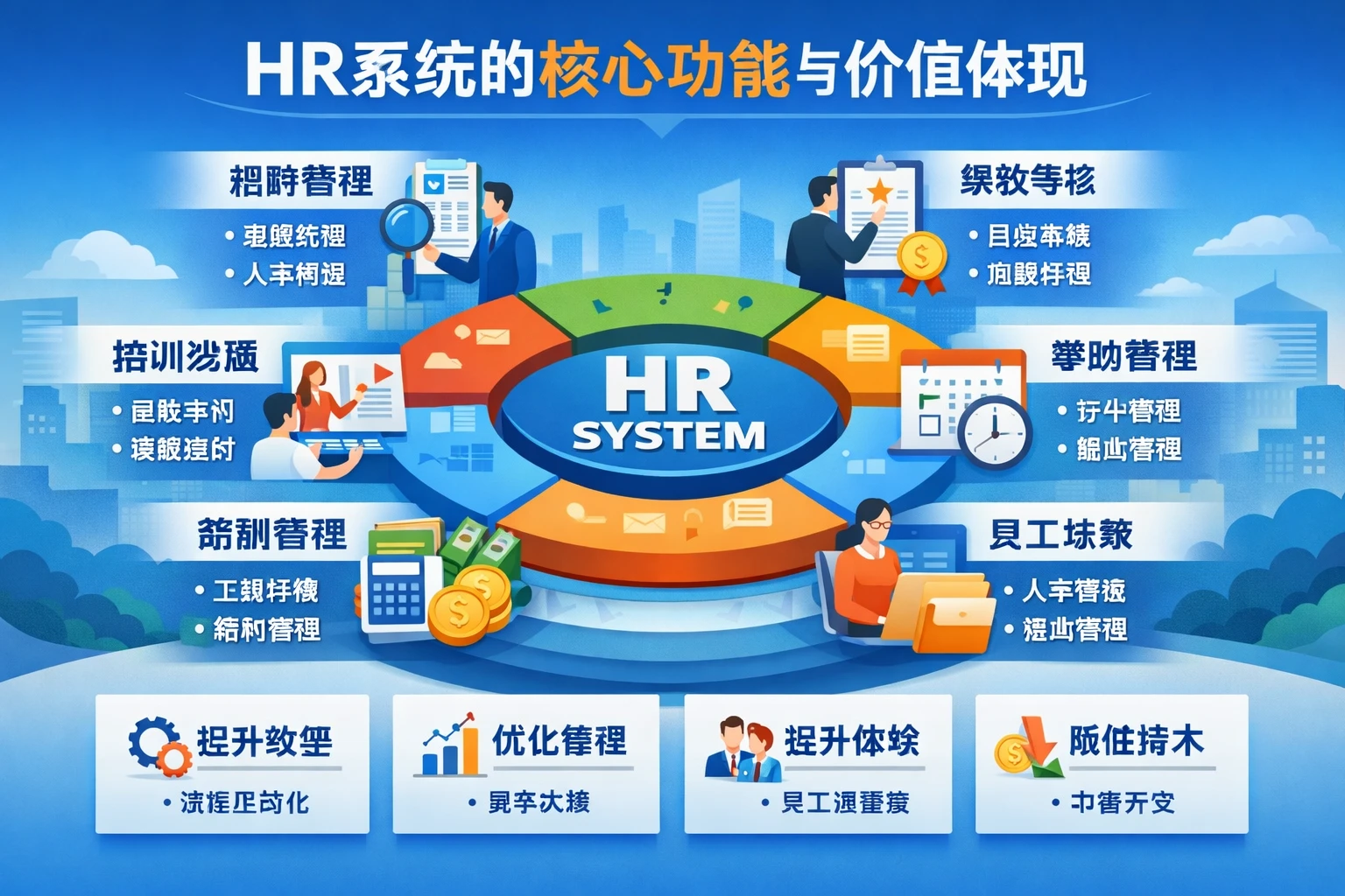HR系统的核心功能与价值体现