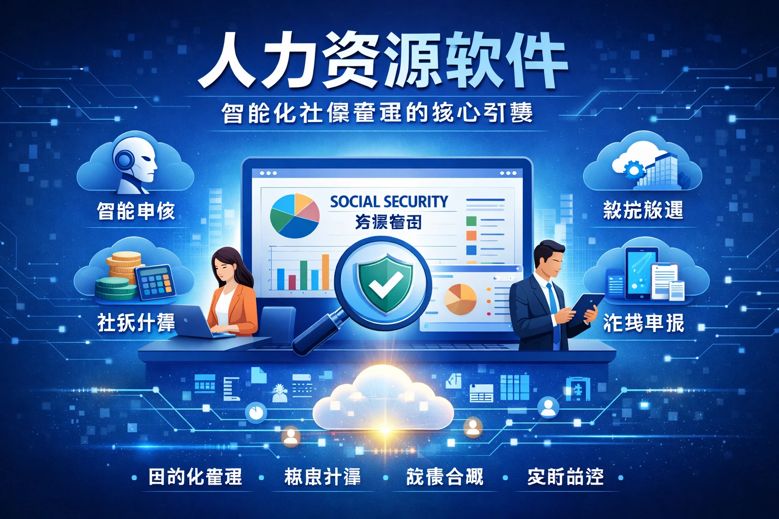 人力资源软件：智能化社保管理的核心引擎