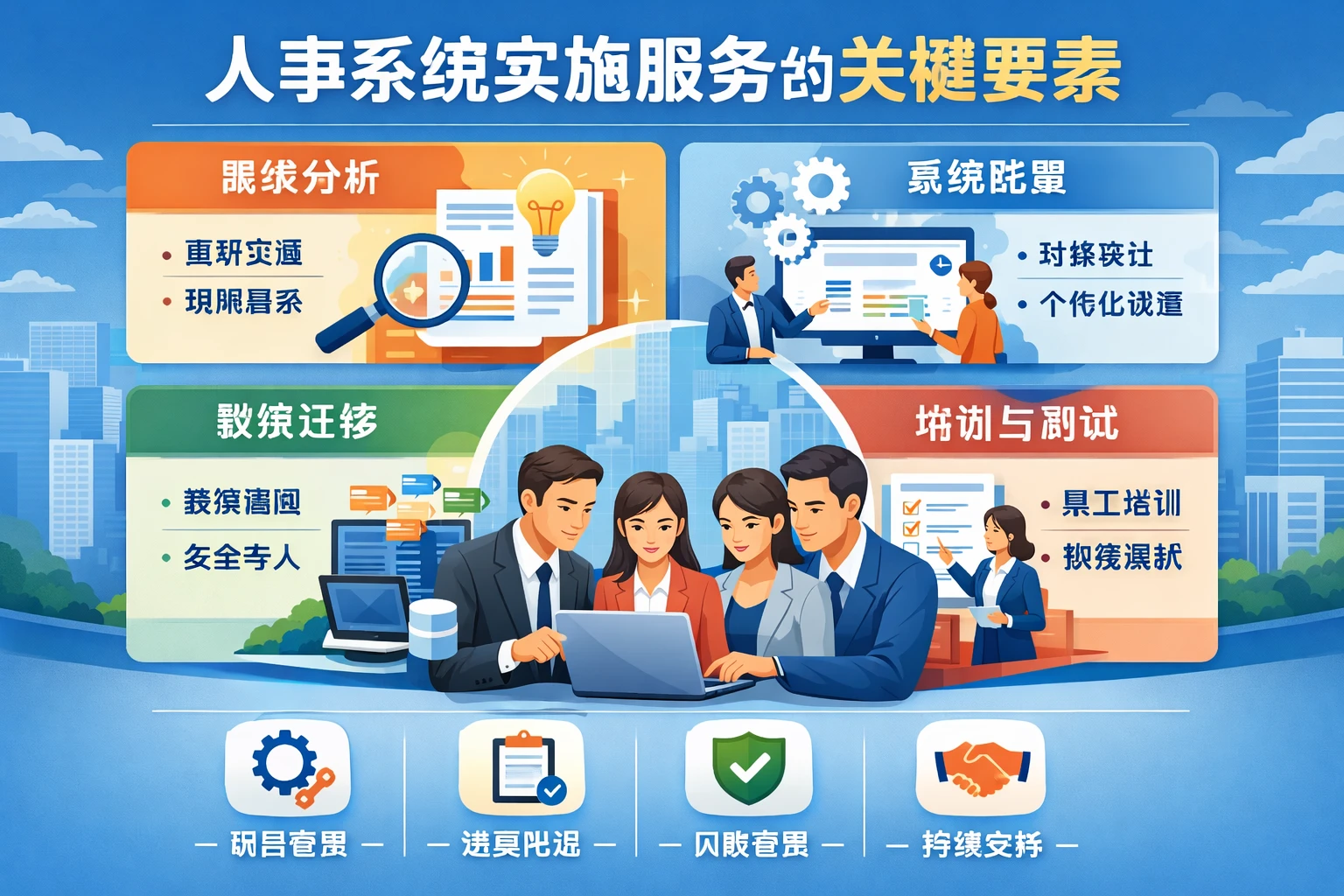 人事系统实施服务的关键要素