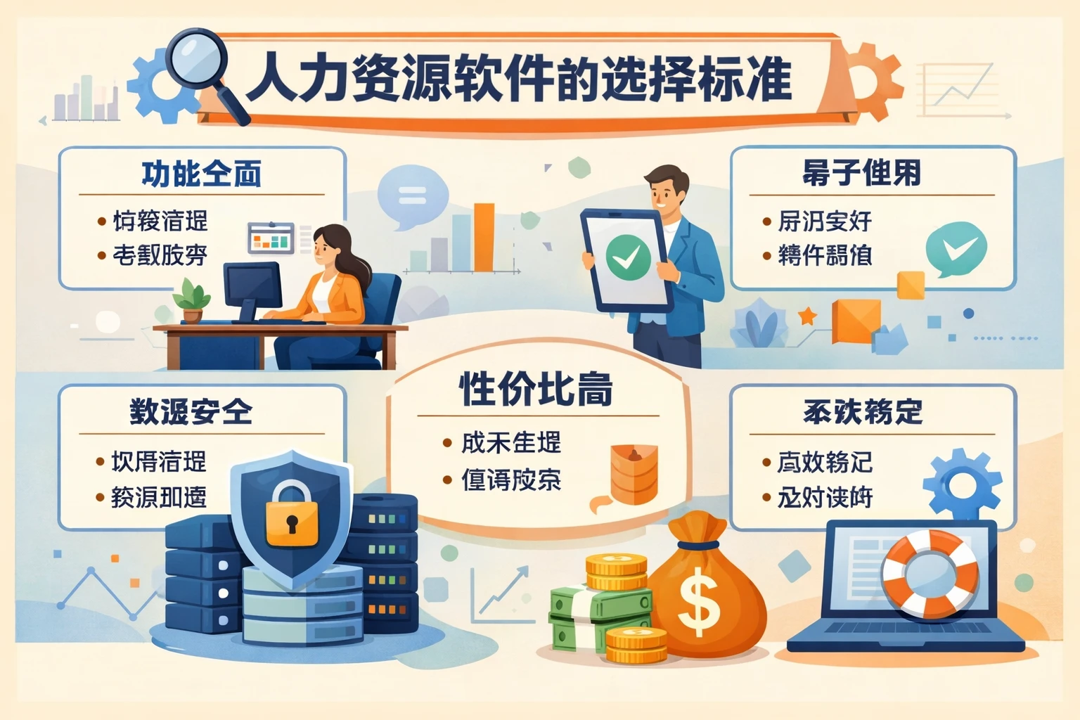 人力资源软件的选择标准