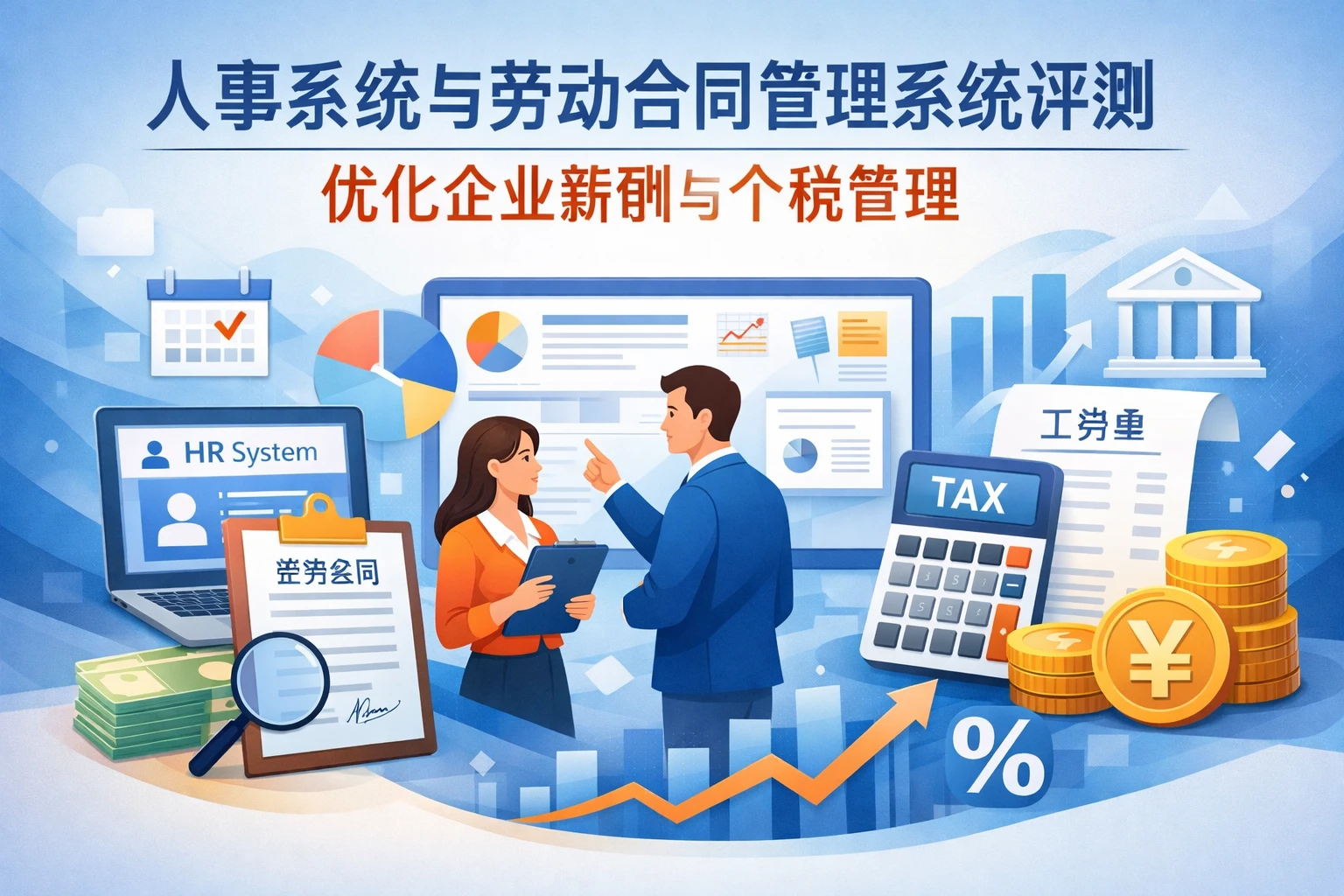 人事系统与劳动合同管理系统评测：优化企业薪酬与个税管理