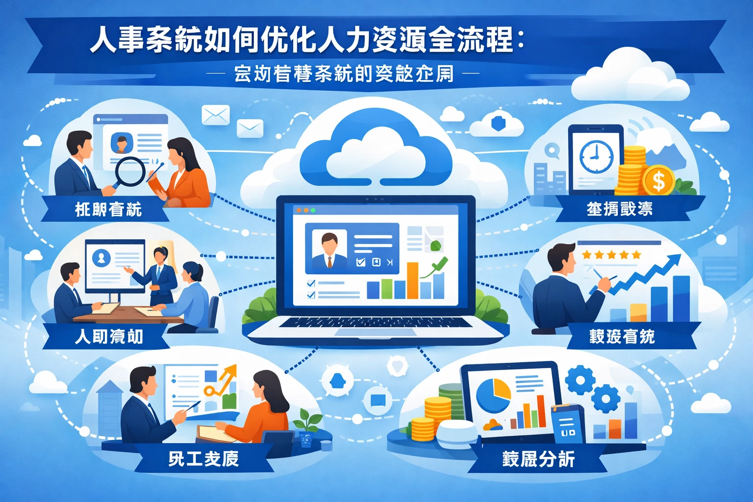 人事系统如何优化人力资源全流程：云端管理系统的实战应用