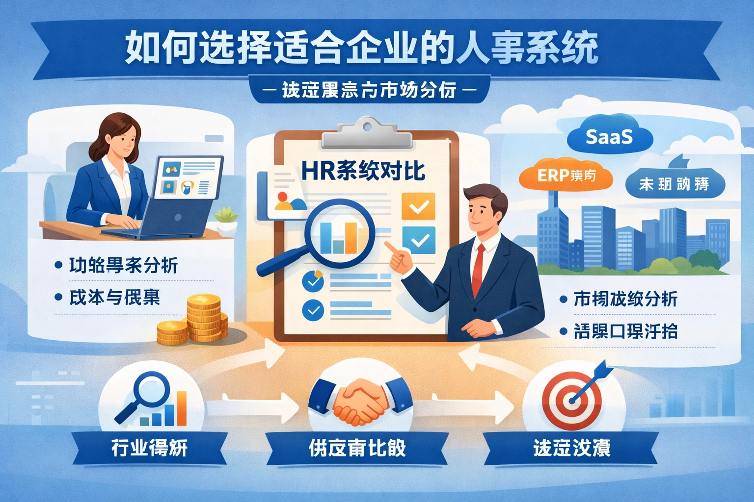 如何选择适合企业的人事系统：选型要点与市场分析