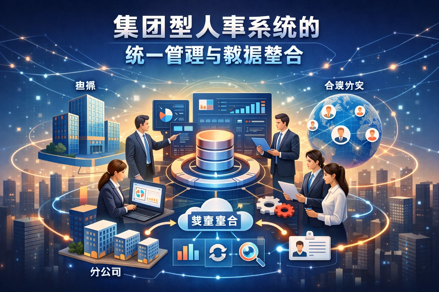 集团型人事系统的统一管理与数据整合
