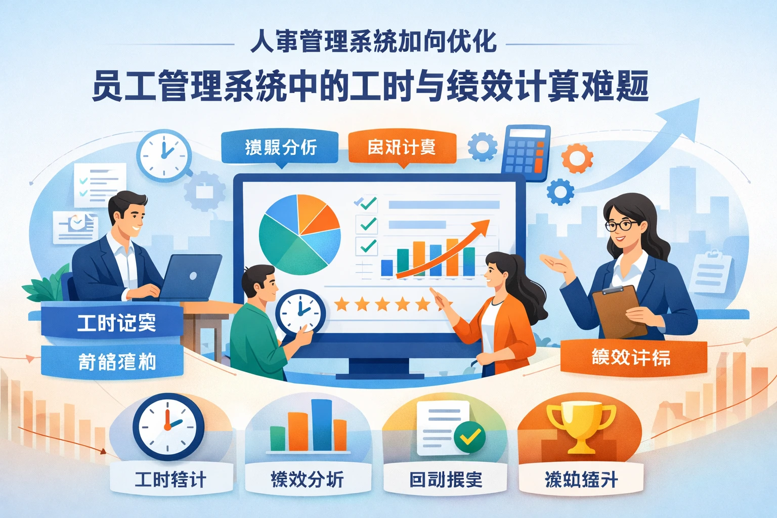 人事管理系统如何优化员工管理系统中的工时与绩效计算难题