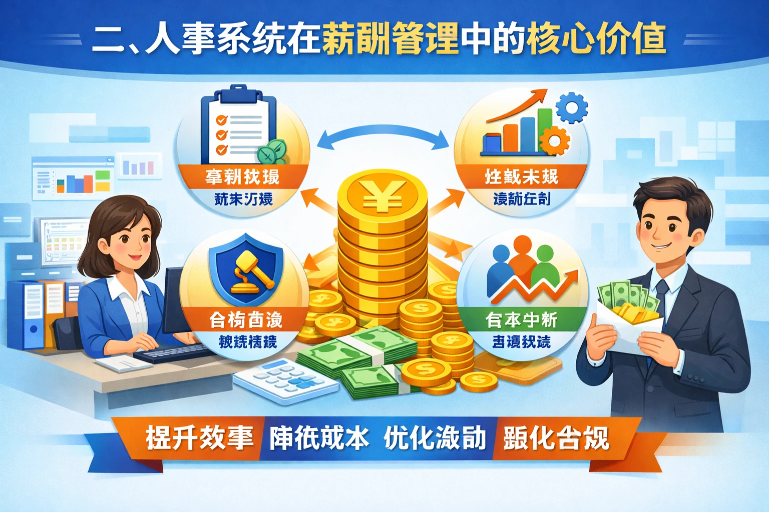 二、人事系统在薪酬管理中的核心价值