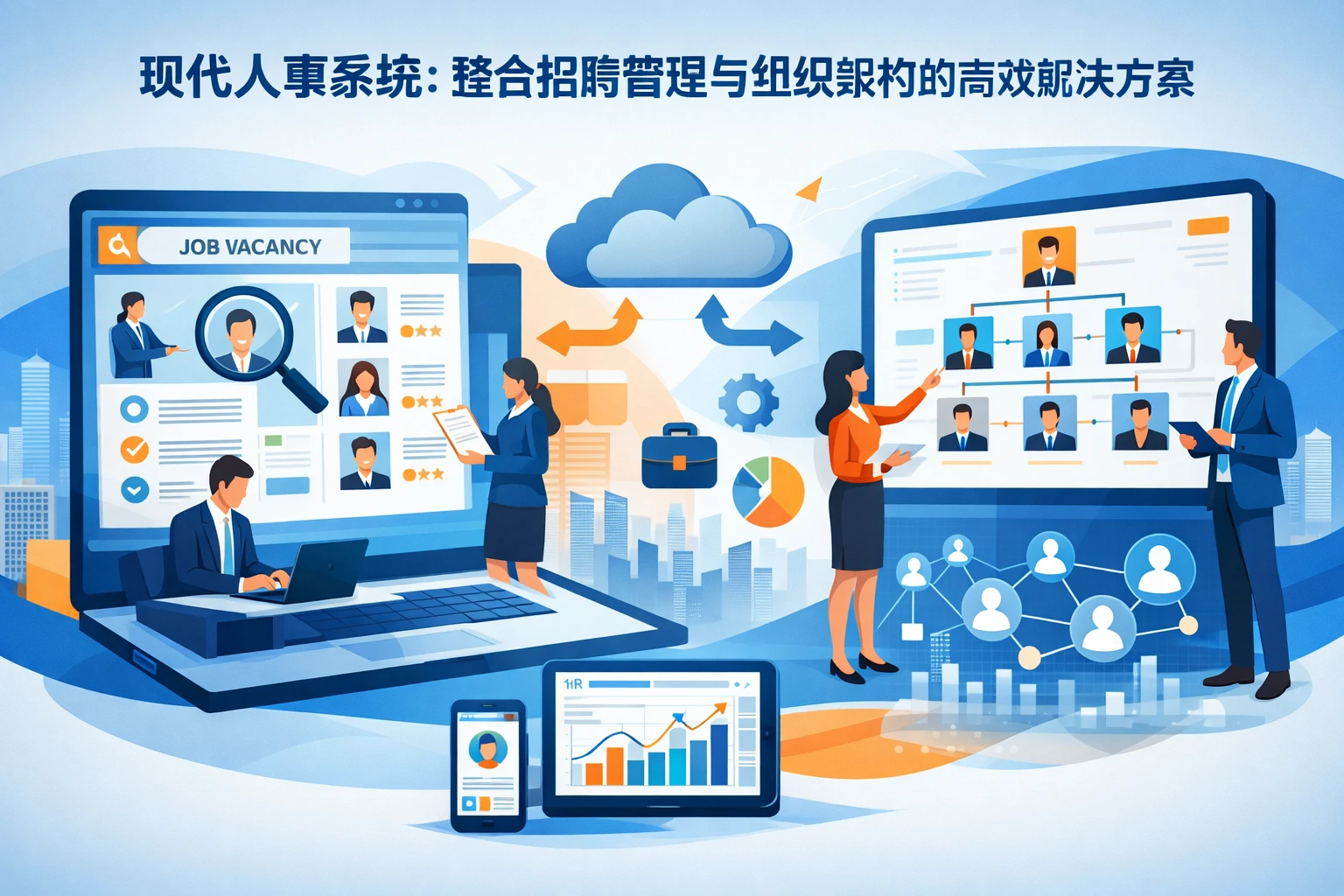 现代人事系统:整合招聘管理与组织架构的高效解决方案