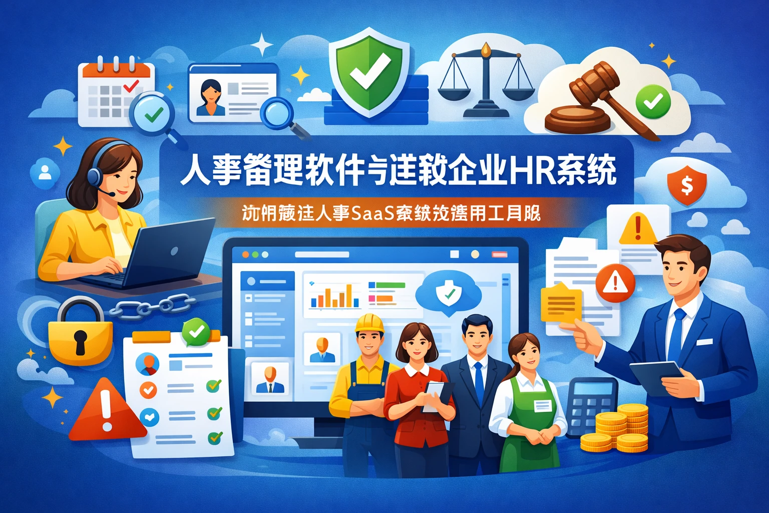 人事管理软件与连锁企业HR系统：如何通过人事SaaS系统规避用工风险