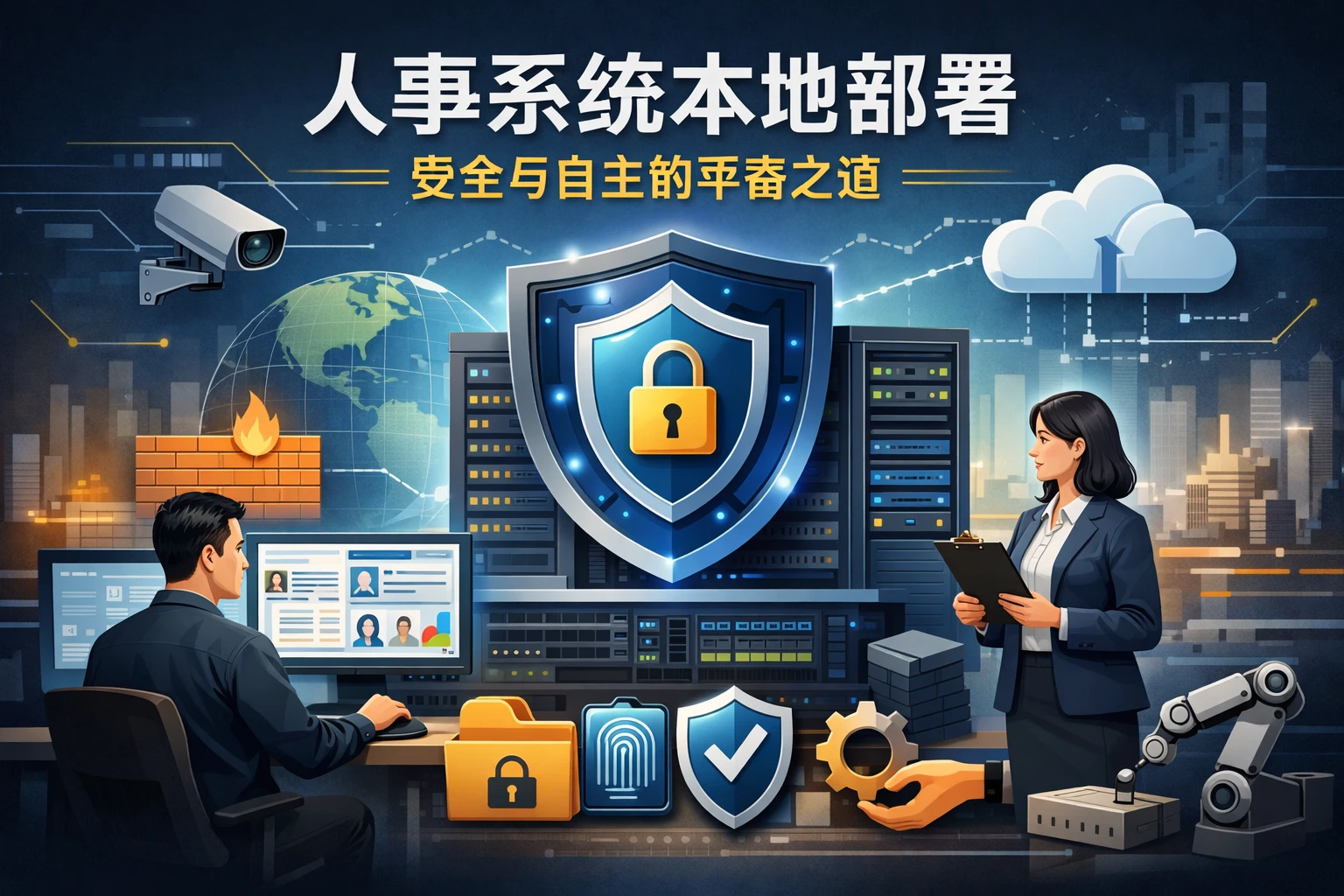 人事系统本地部署：安全与自主的平衡之道