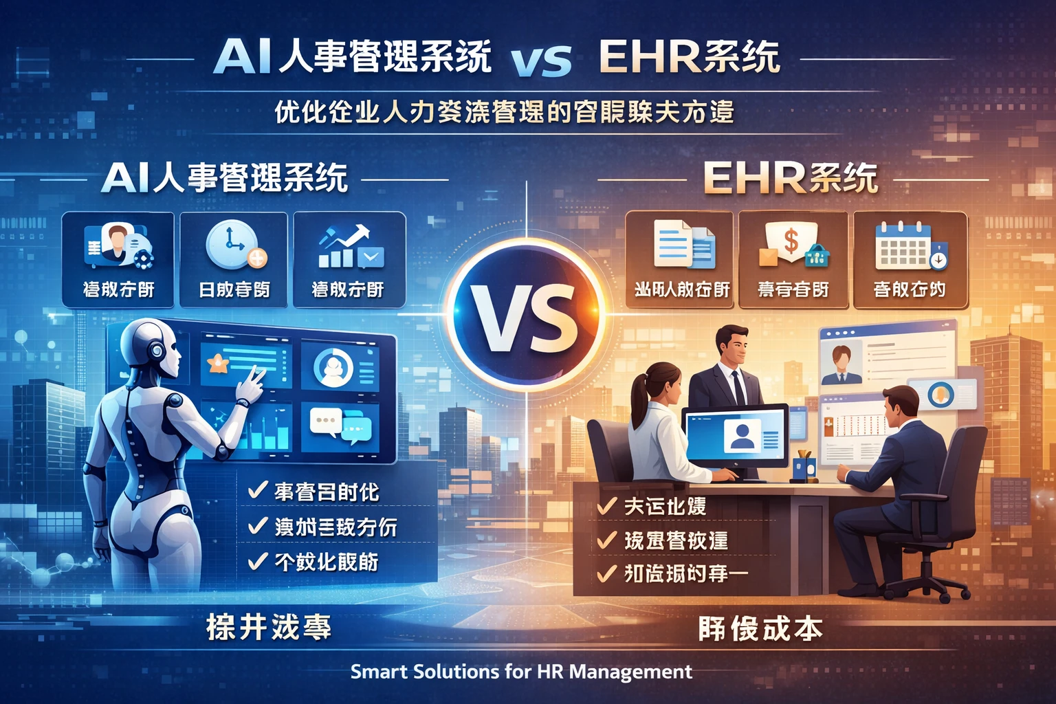 AI人事管理系统与EHR系统对比：优化企业人力资源管理的智能解决方案