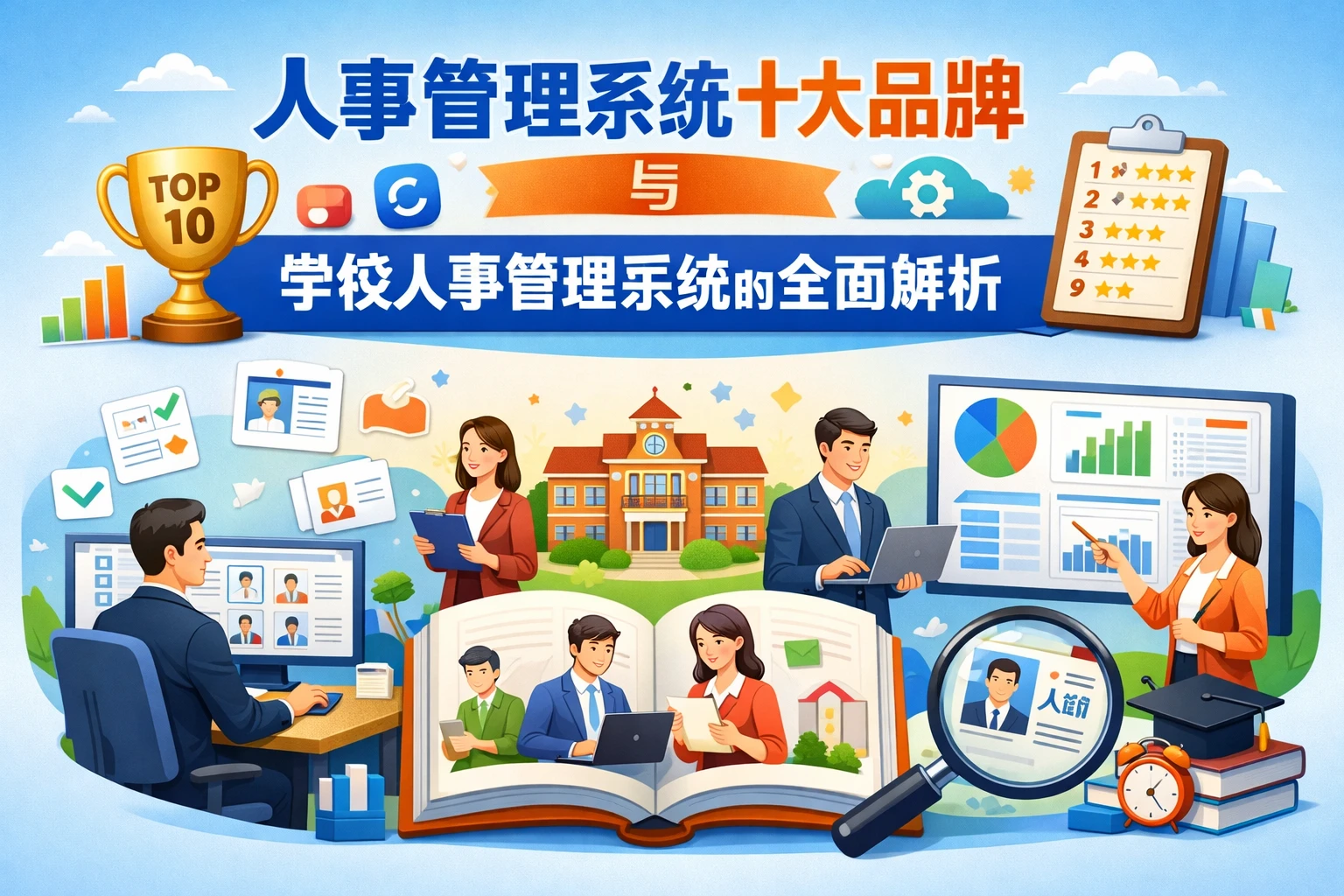 人事管理系统十大品牌与学校人事管理系统的全面解析