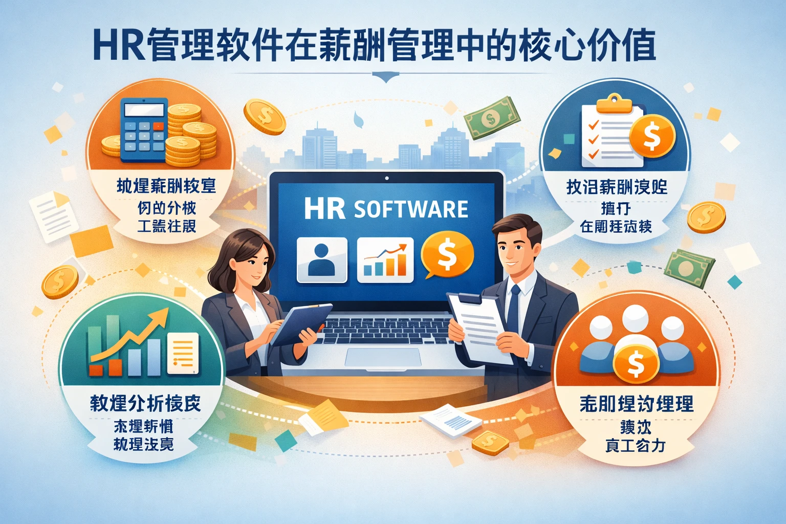 HR管理软件在薪酬管理中的核心价值