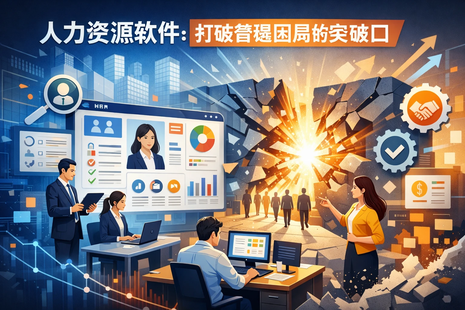 人力资源软件:打破管理困局的突破口