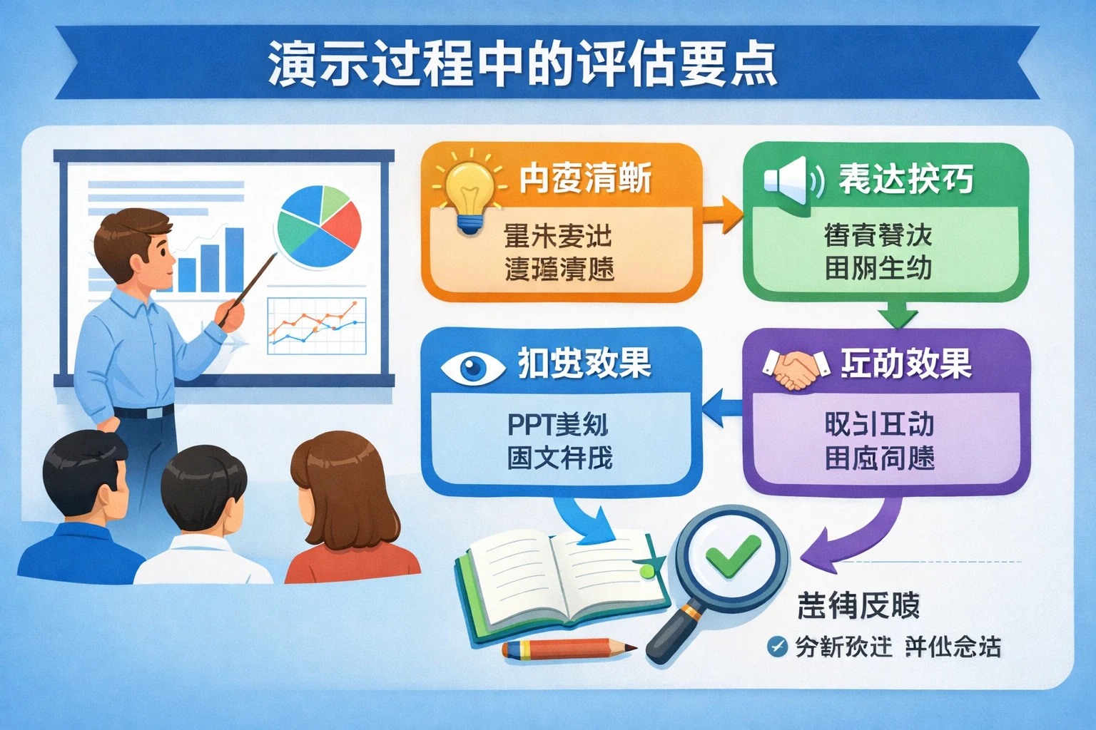 演示过程中的评估要点