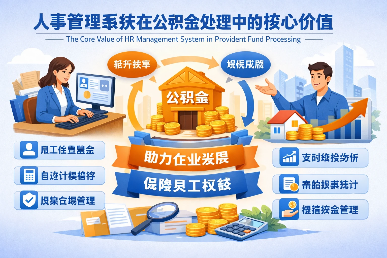人事管理系统在公积金处理中的核心价值