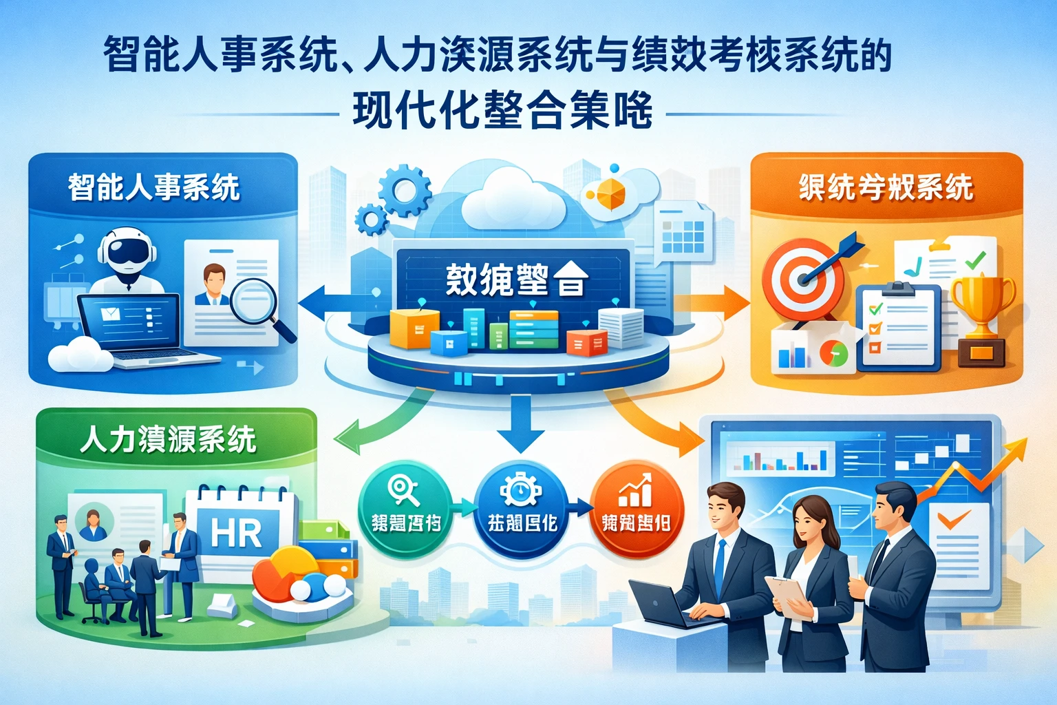 智能人事系统、人力资源系统与绩效考核系统的现代化整合策略