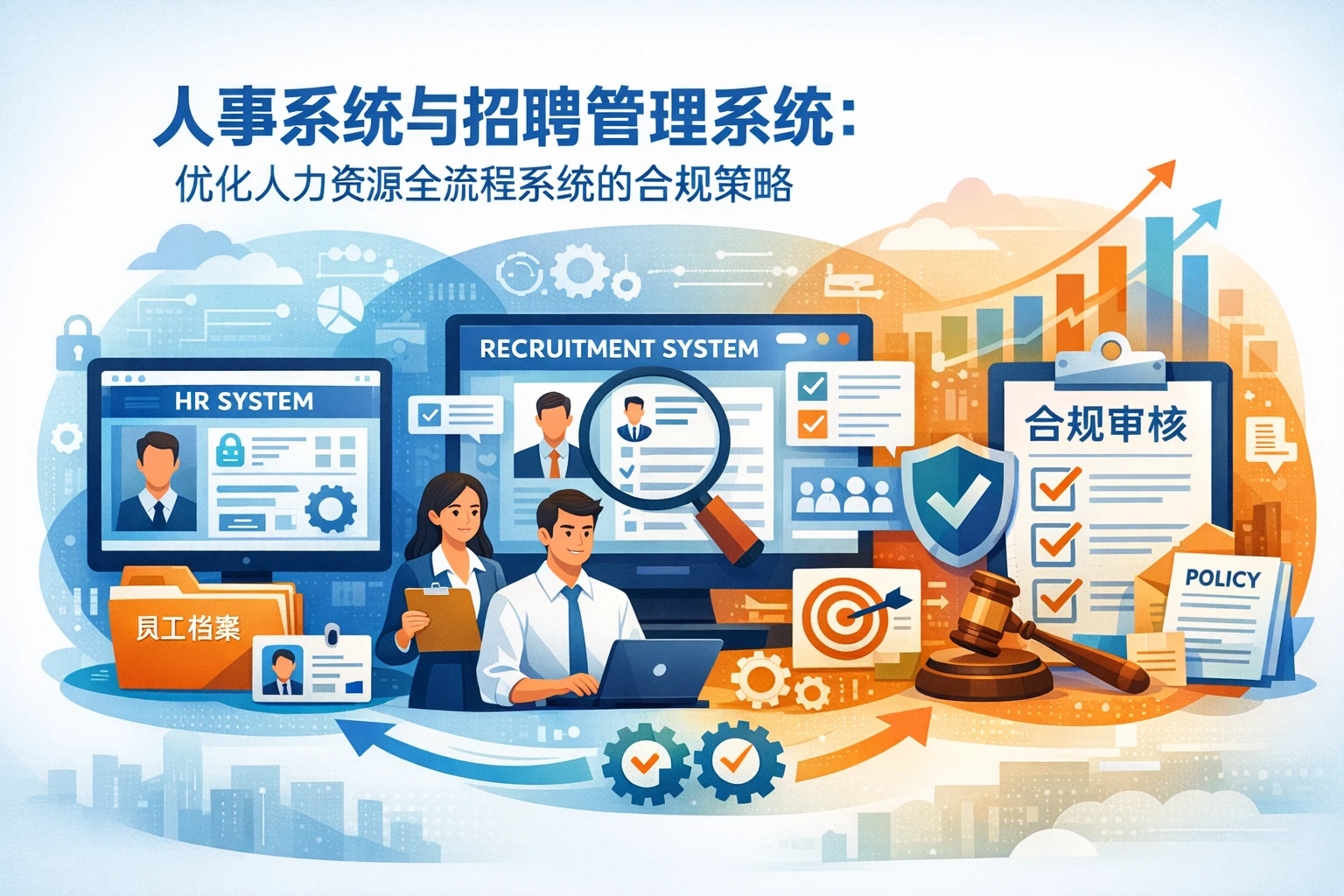 人事系统与招聘管理系统：优化人力资源全流程系统的合规策略