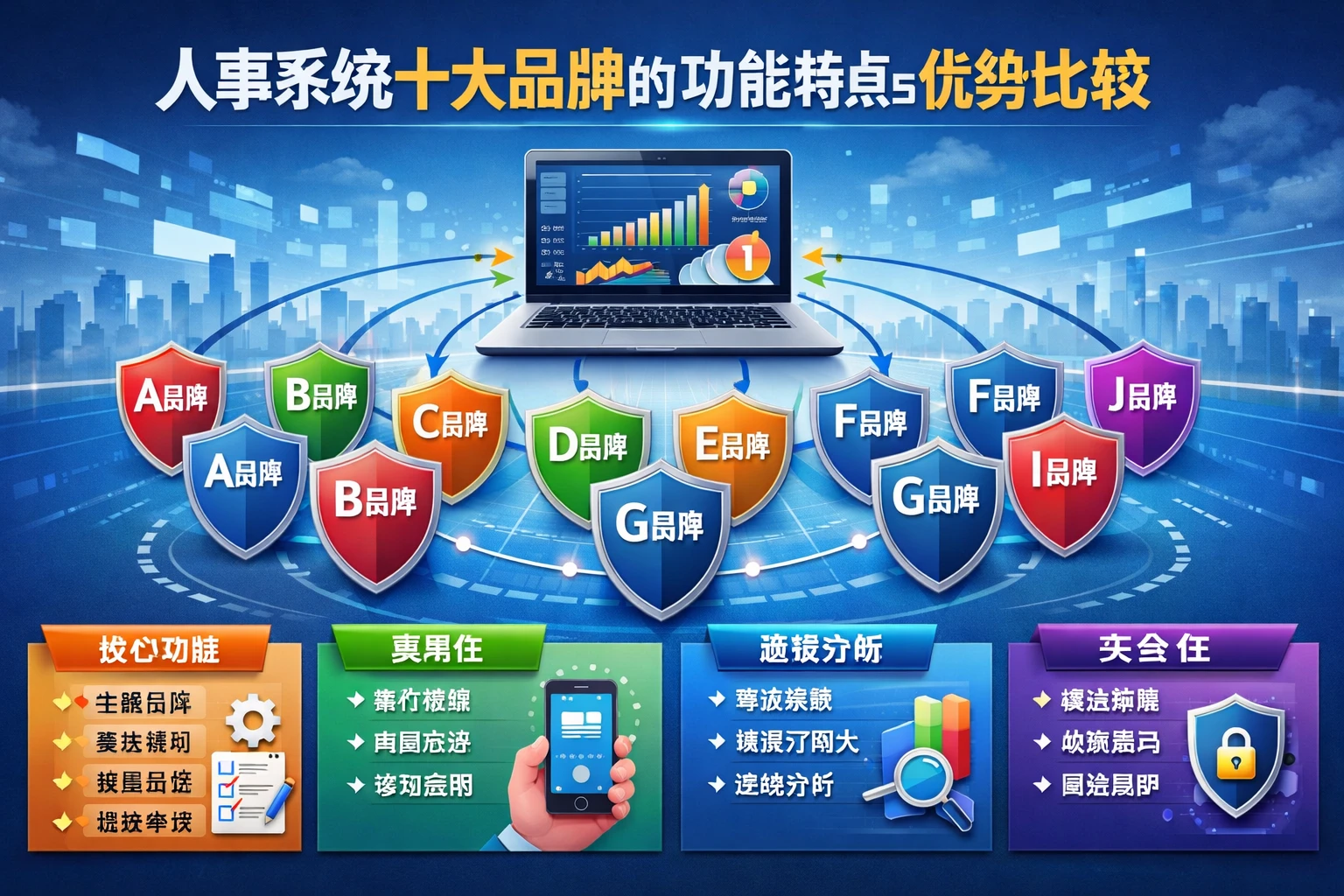 人事系统十大品牌的功能特点与优势比较