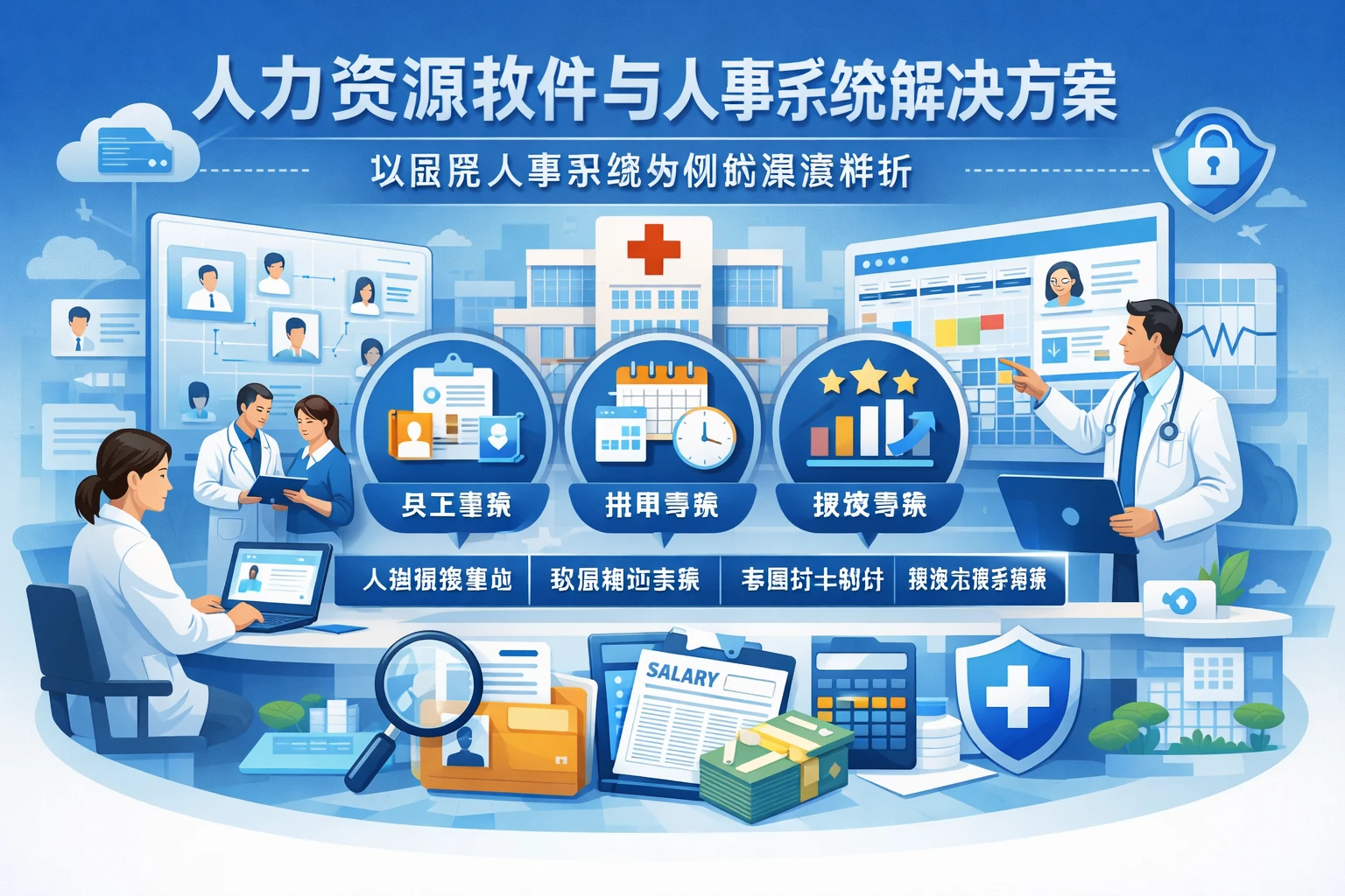 人力资源软件与人事系统解决方案：以医院人事系统为例的深度解析