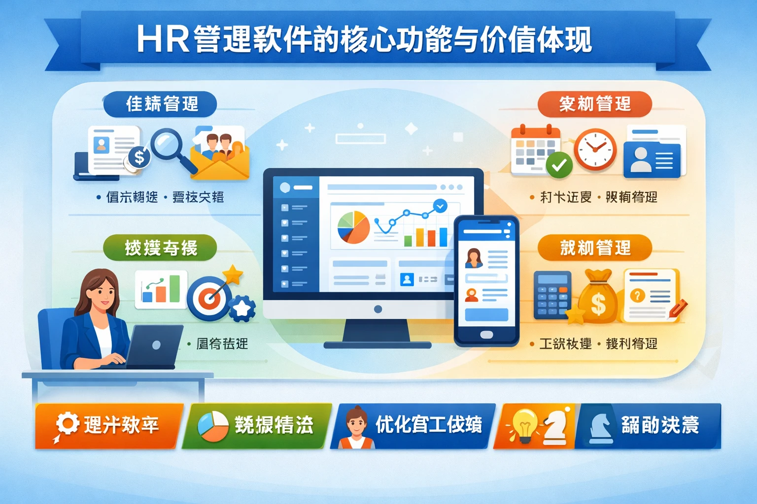 HR管理软件的核心功能与价值体现