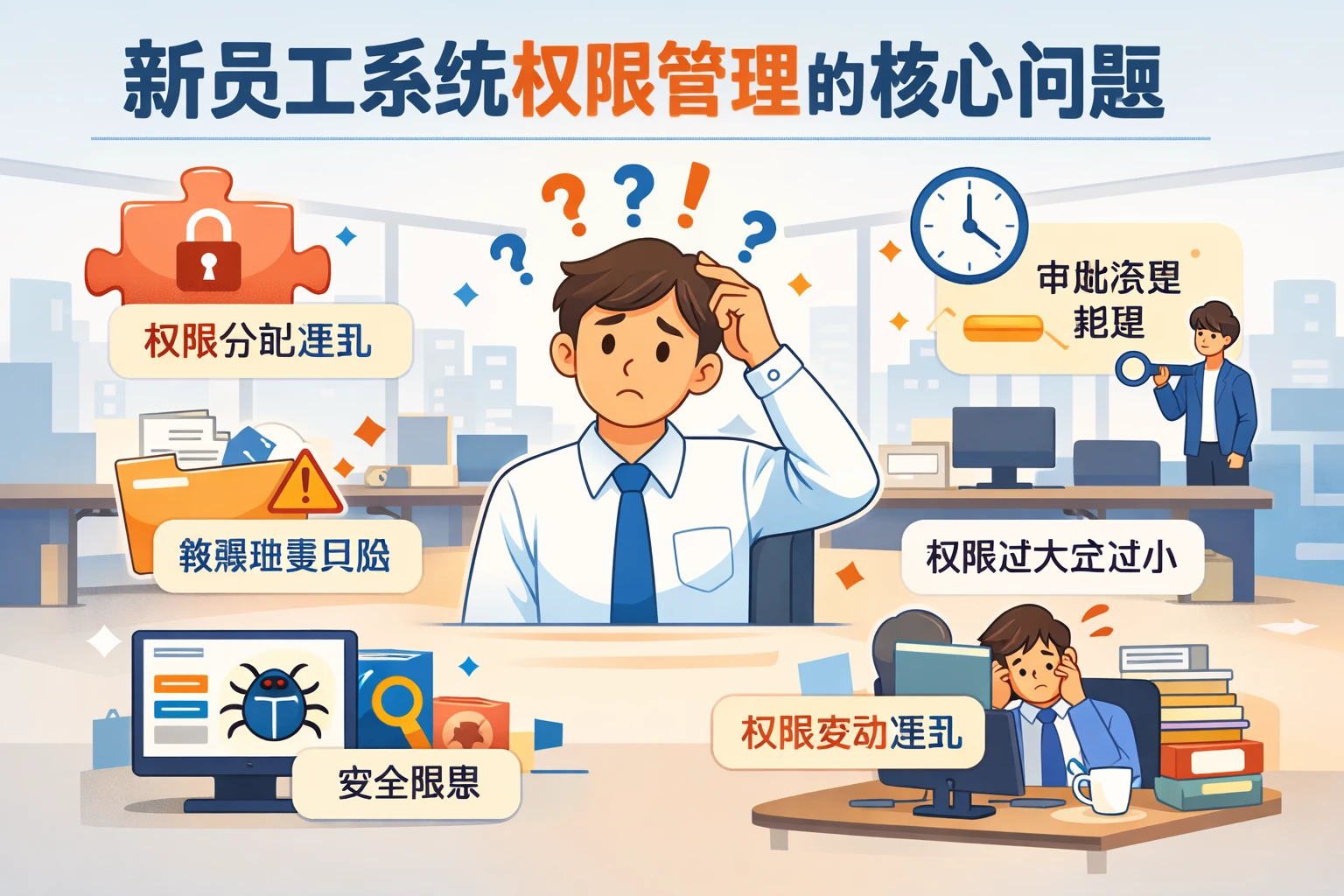 新员工系统权限管理的核心问题