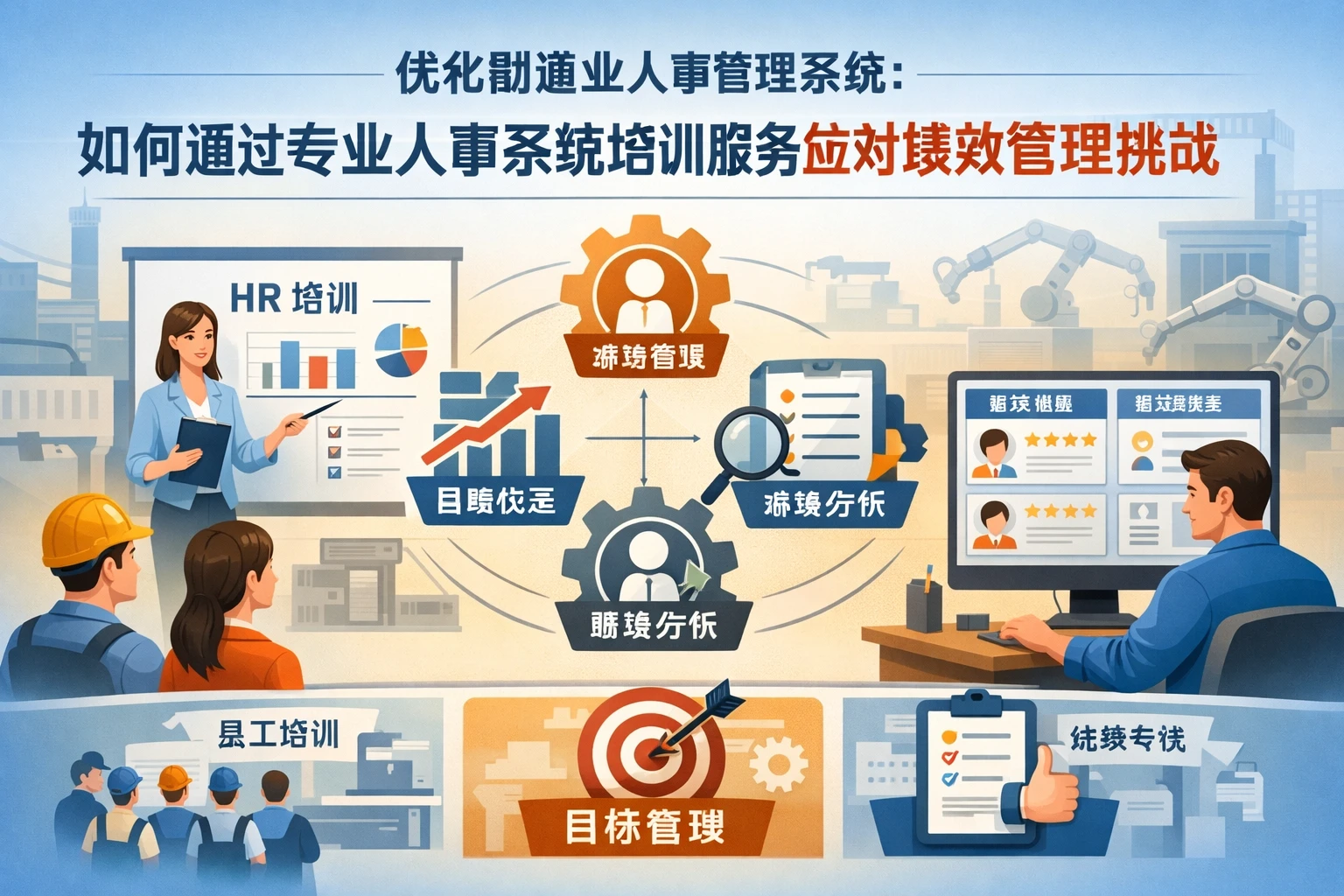 优化制造业人事管理系统：如何通过专业人事系统培训服务应对绩效管理挑战