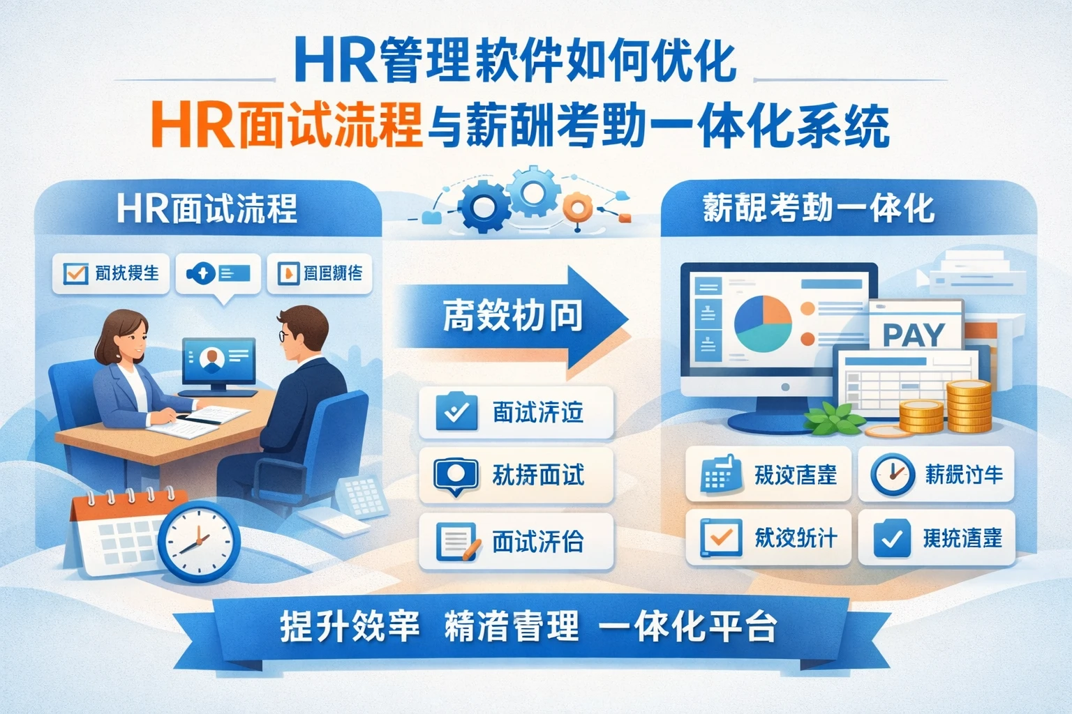HR管理软件如何优化HR面试流程与薪酬考勤一体化系统