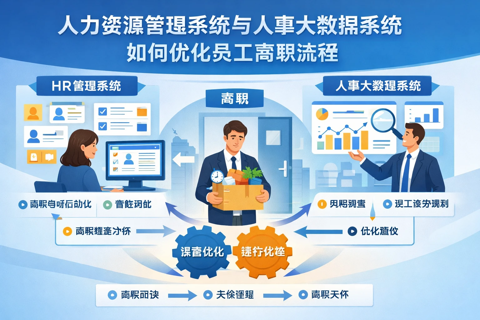 人力资源管理系统与人事大数据系统如何优化员工离职流程