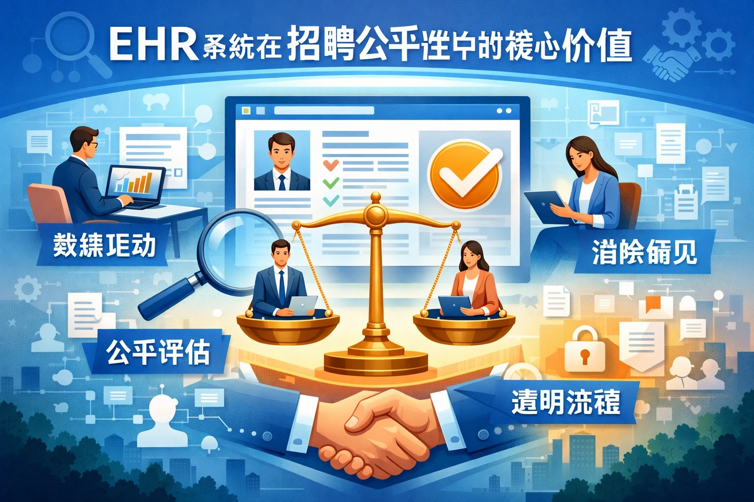 EHR系统在招聘公平性中的核心价值