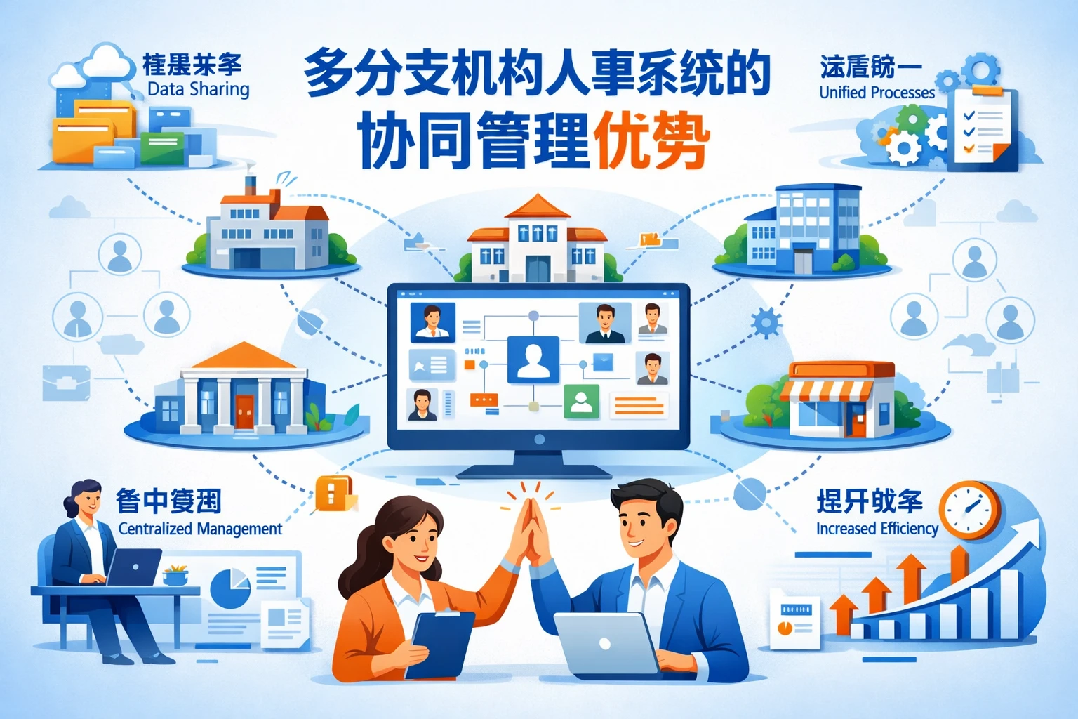 多分支机构人事系统的协同管理优势