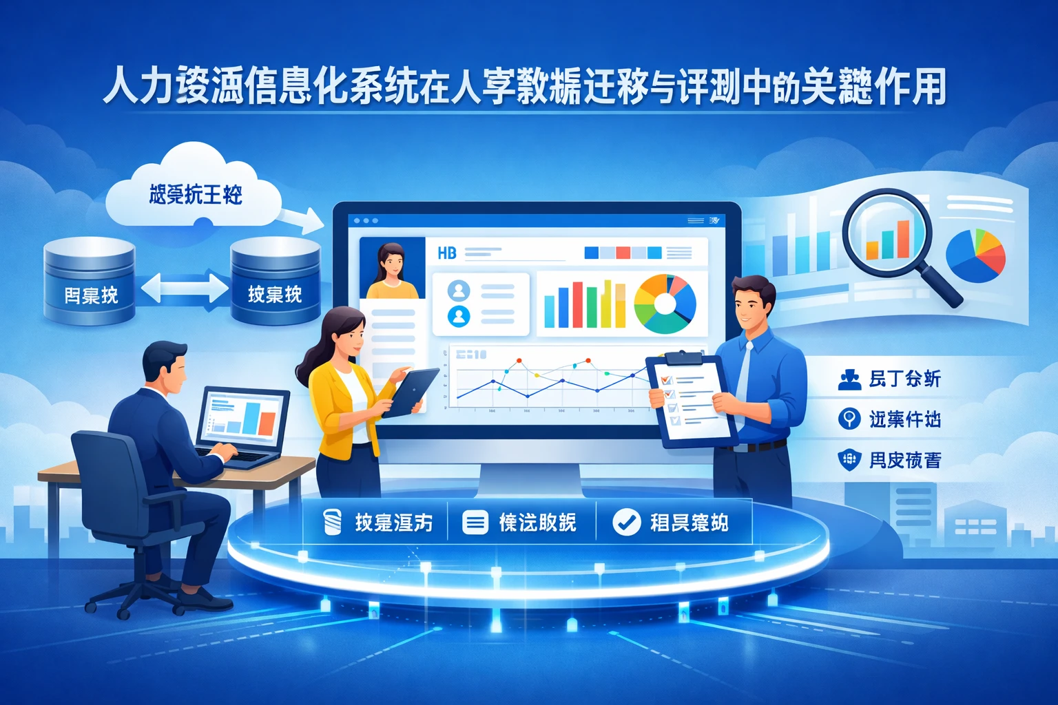 人力资源信息化系统在人事数据迁移与评测中的关键作用