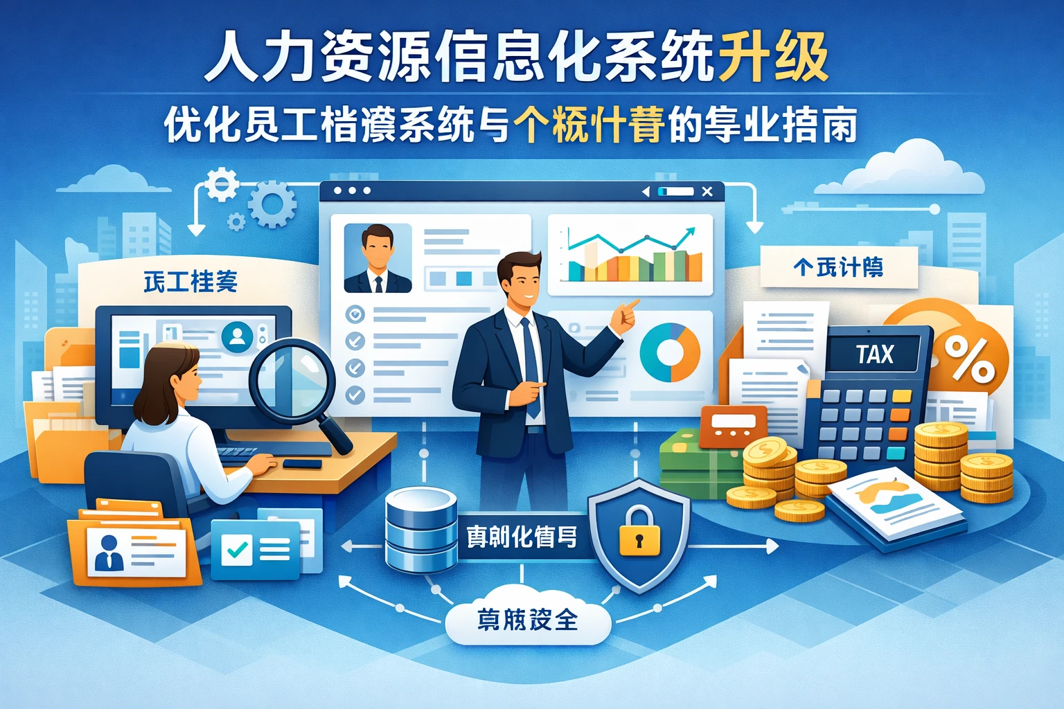 人力资源信息化系统升级：优化员工档案系统与个税计算的专业指南