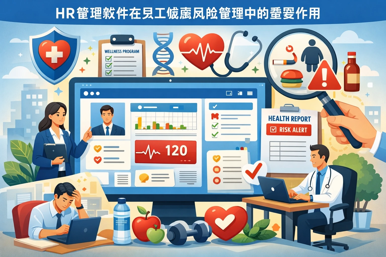 HR管理软件在员工健康风险管理中的重要作用