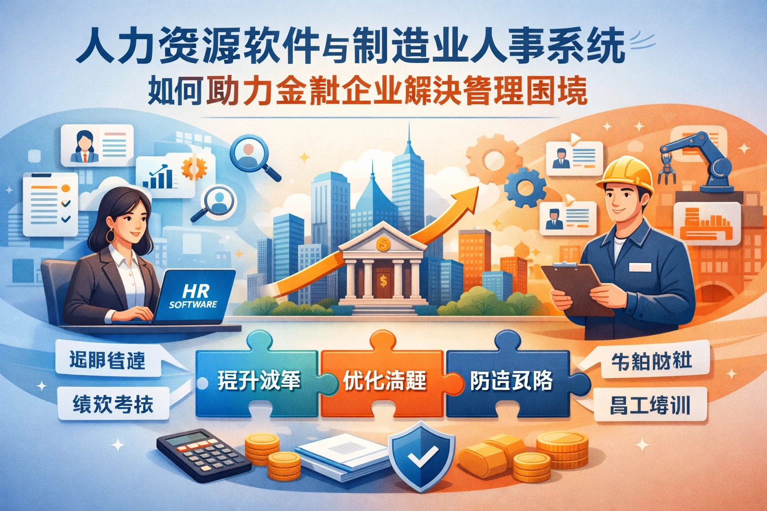 人力资源软件与制造业人事系统如何助力金融企业解决管理困境