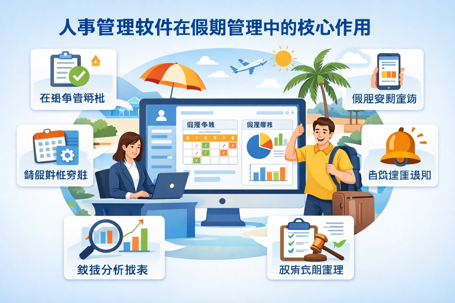 人事管理软件在假期管理中的核心作用