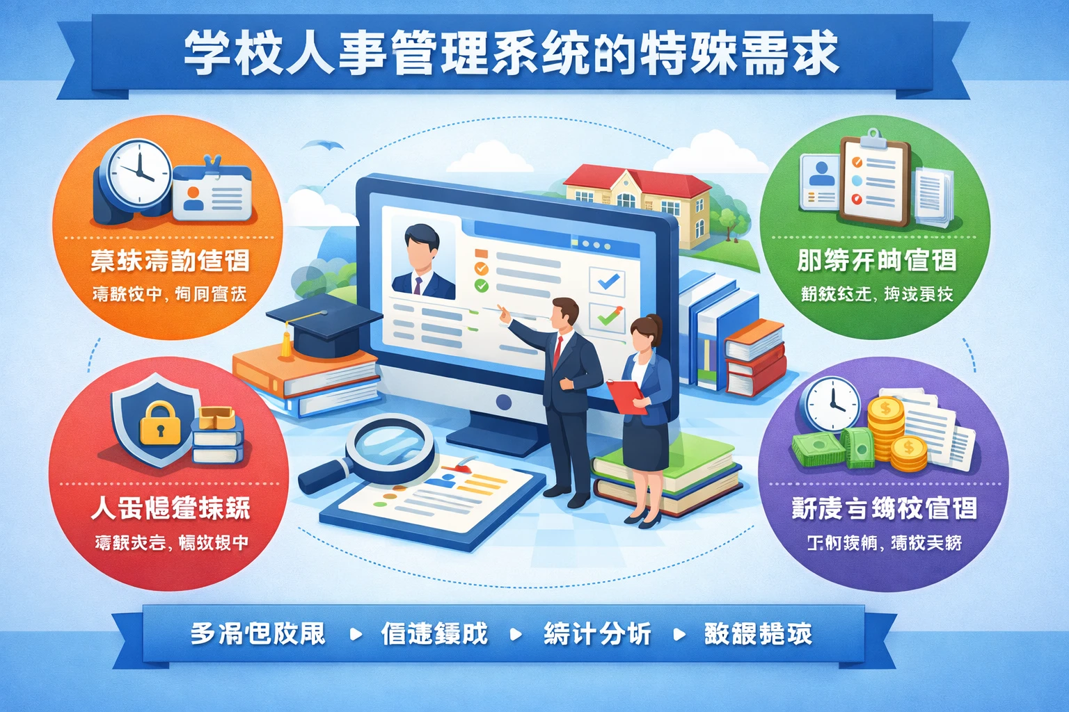 学校人事管理系统的特殊需求