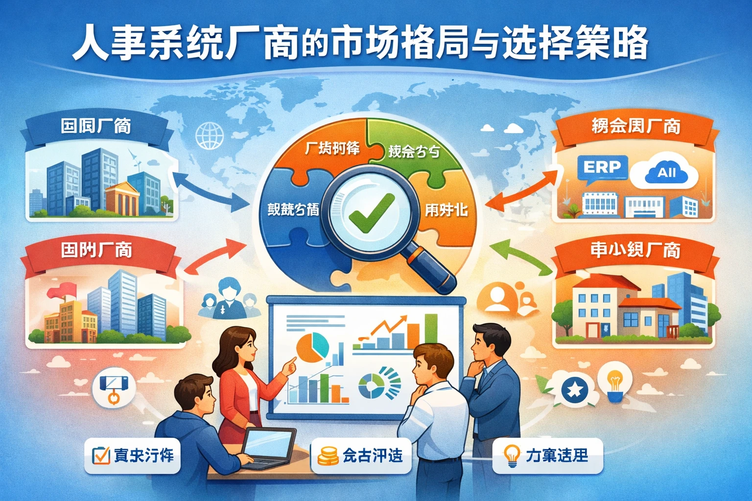 人事系统厂商的市场格局与选择策略