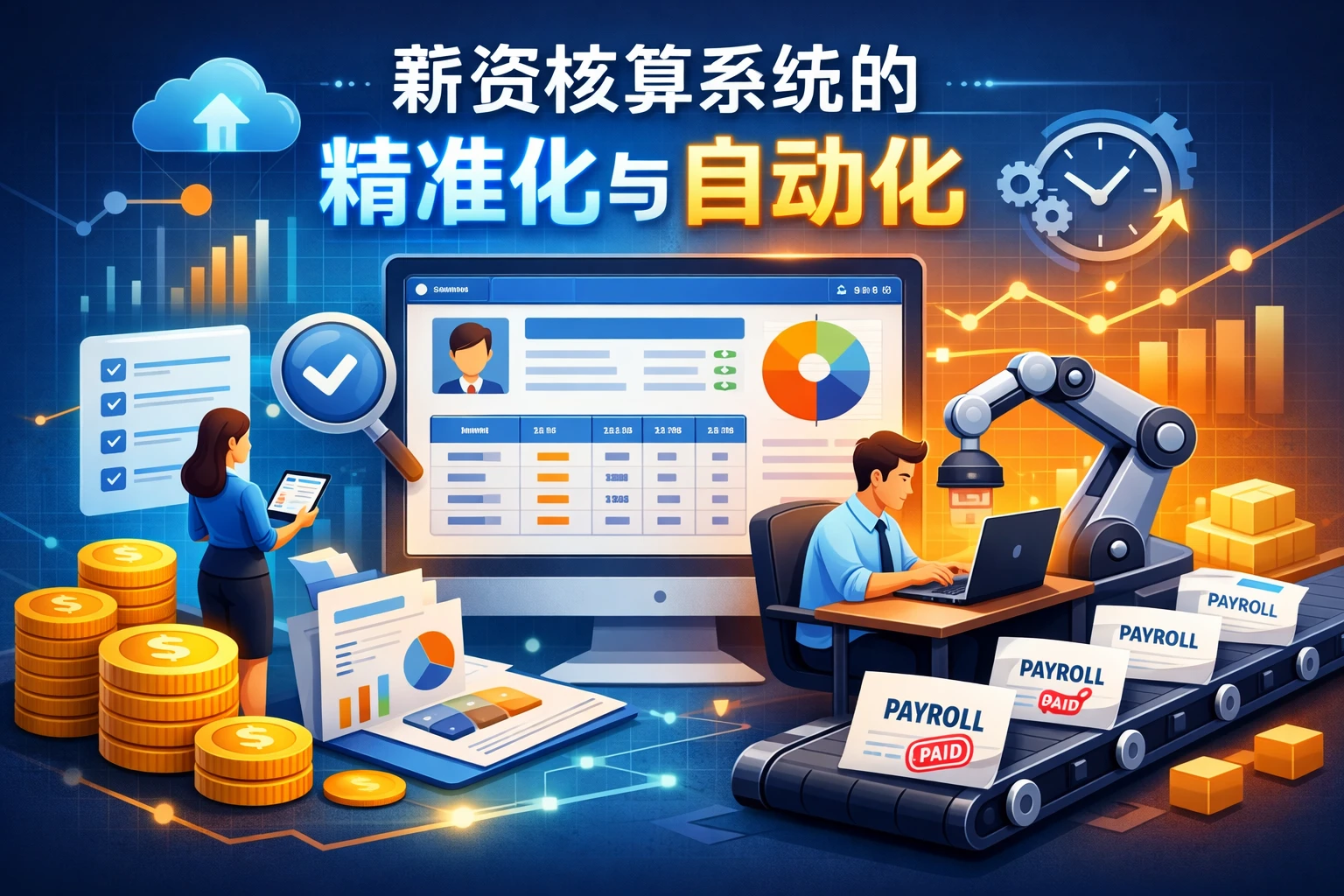 薪资核算系统的精准化与自动化