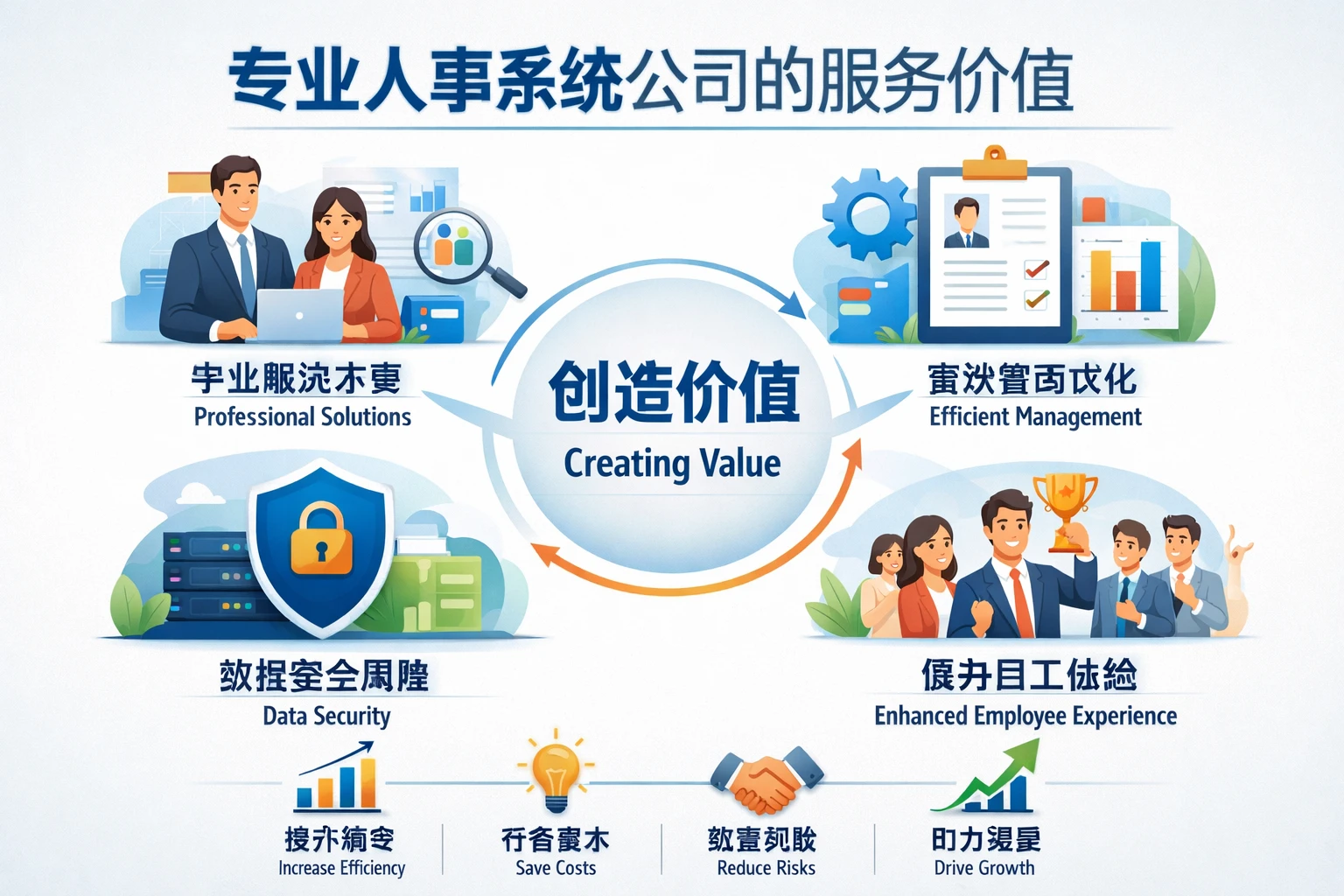 专业人事系统公司的服务价值