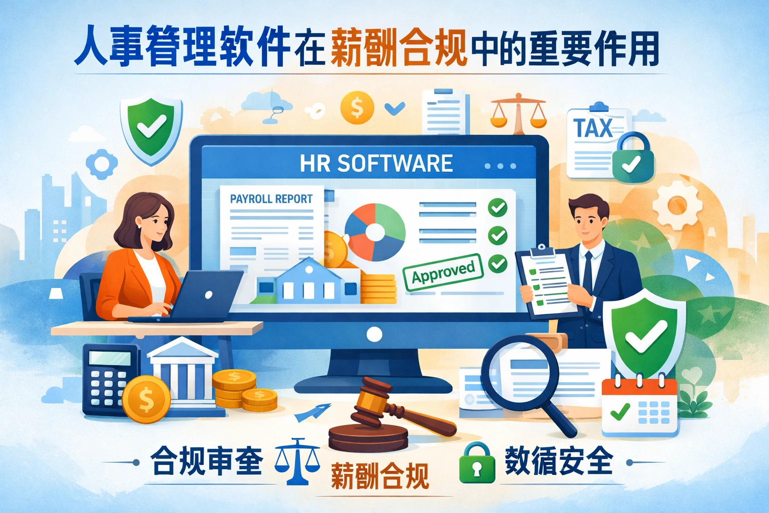 人事管理软件在薪酬合规中的重要作用