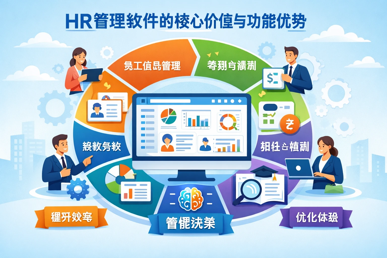 HR管理软件的核心价值与功能优势