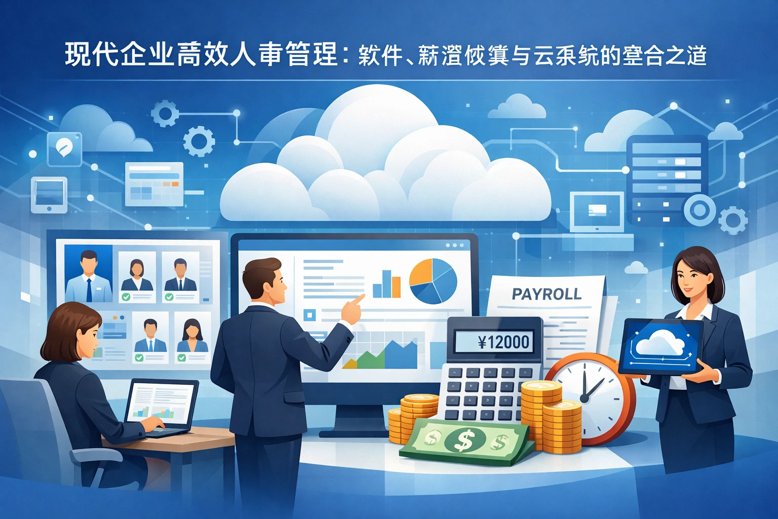 现代企业高效人事管理:软件、薪资核算与云系统的整合之道