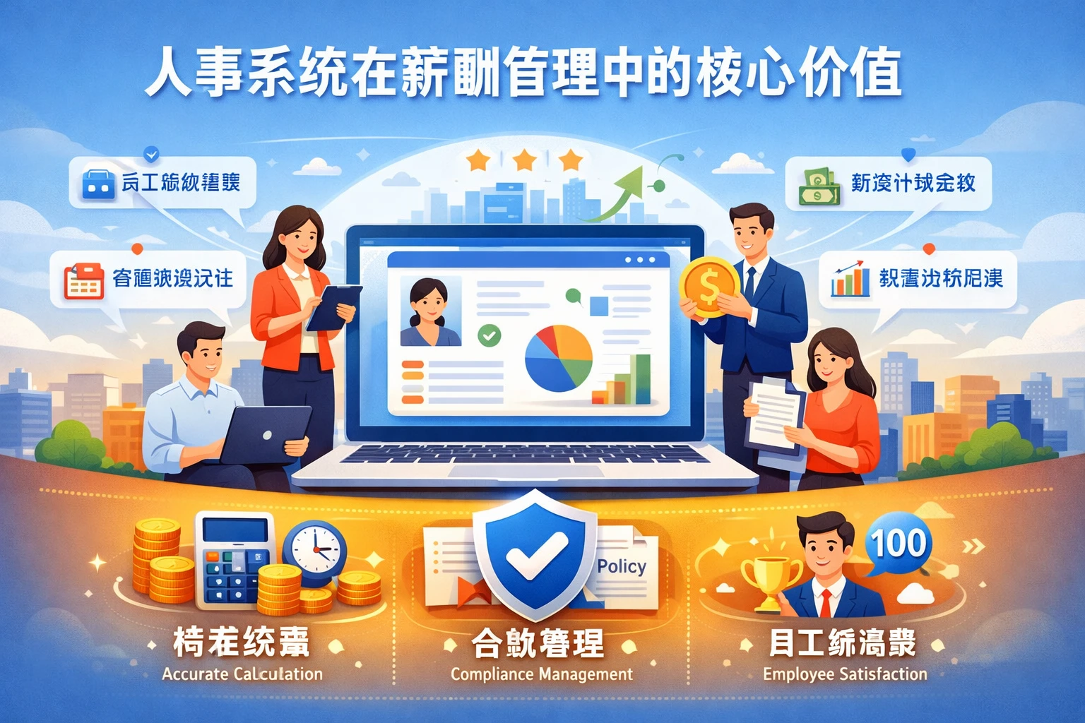 人事系统在薪酬管理中的核心价值