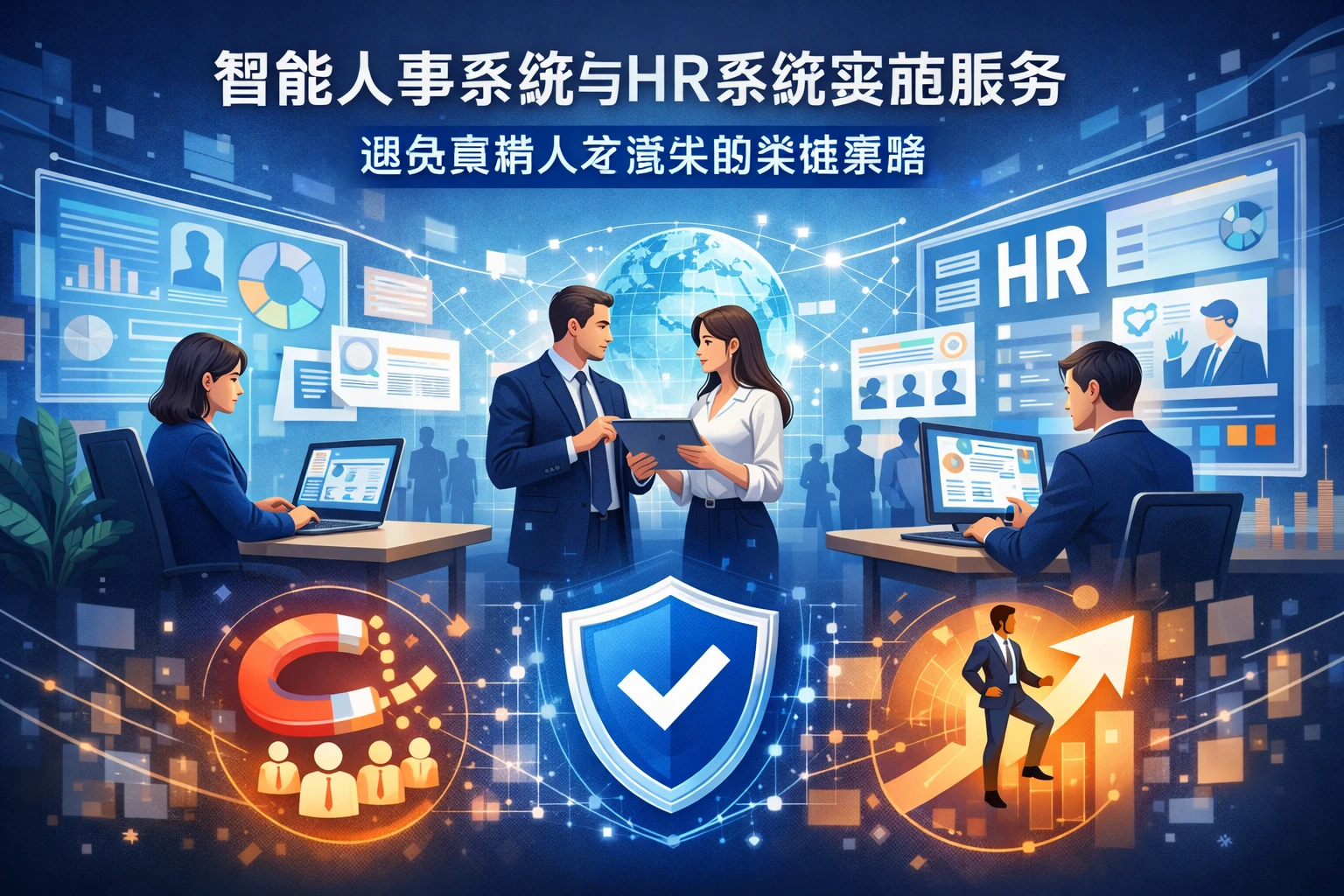 智能人事系统与HR系统实施服务：避免高端人才流失的关键策略