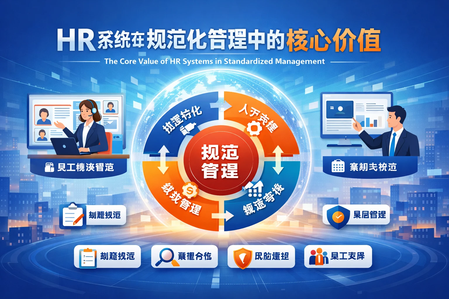 HR系统在规范化管理中的核心价值