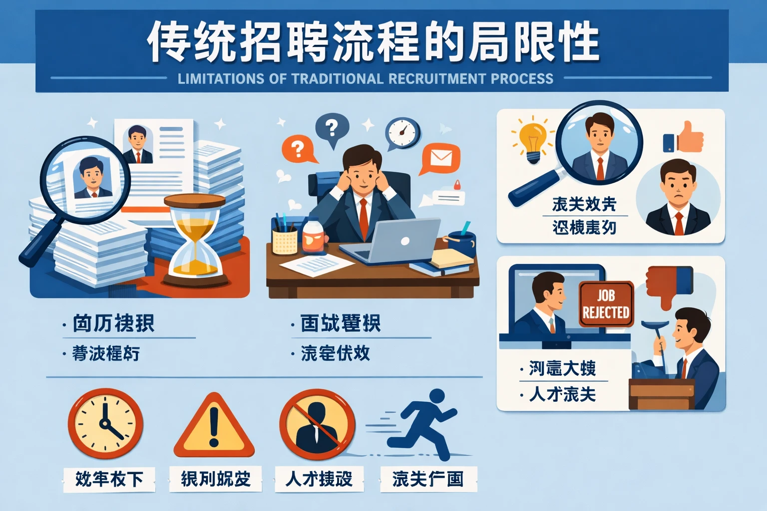 传统招聘流程的局限性