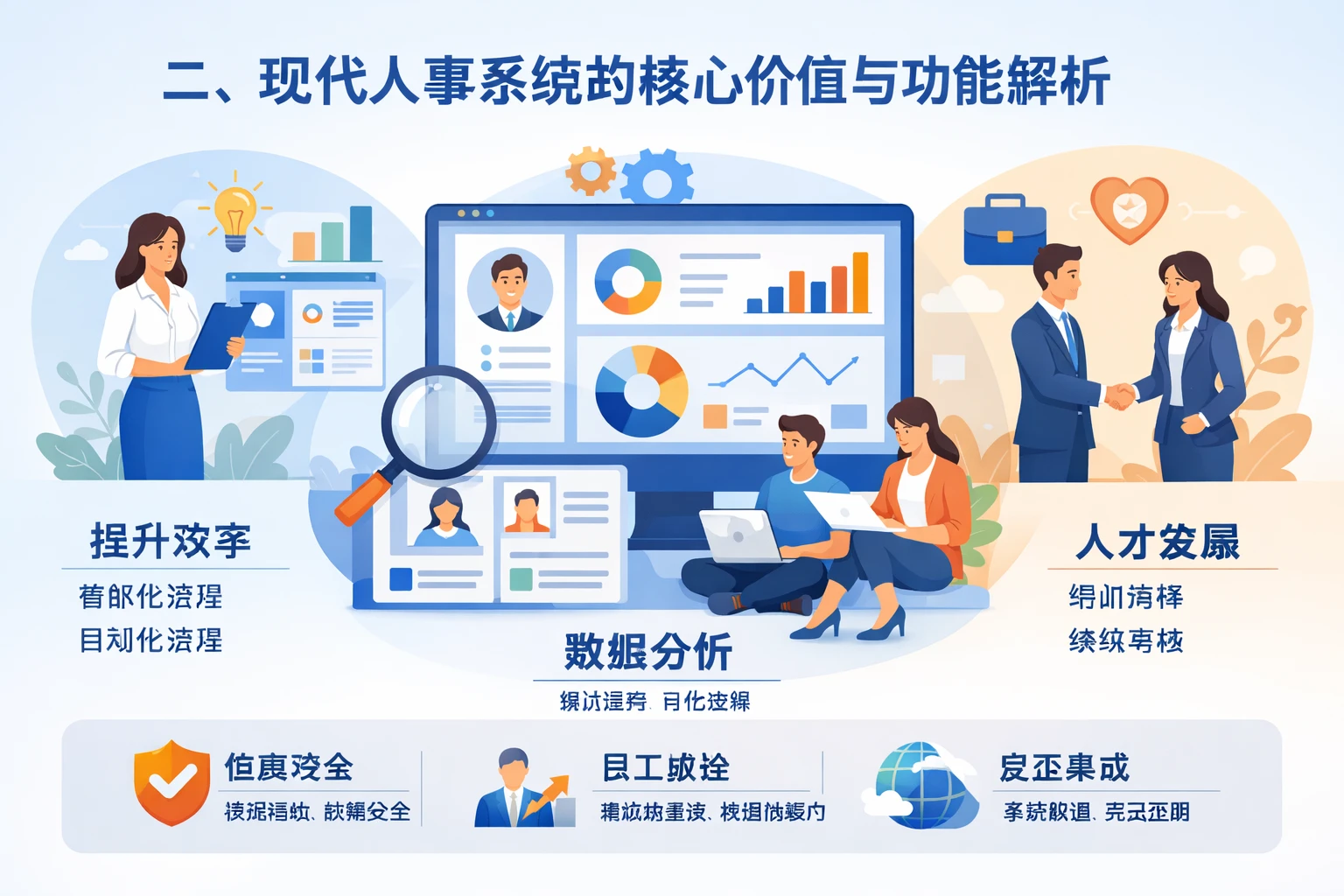二、现代人事系统的核心价值与功能解析