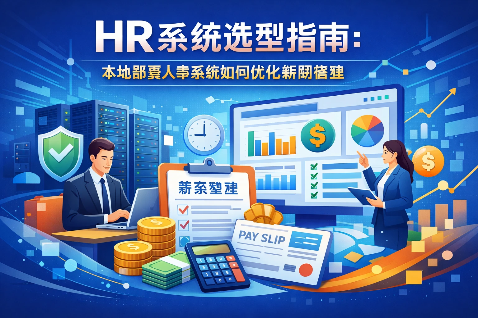HR系统选型指南:本地部署人事系统如何优化薪酬管理