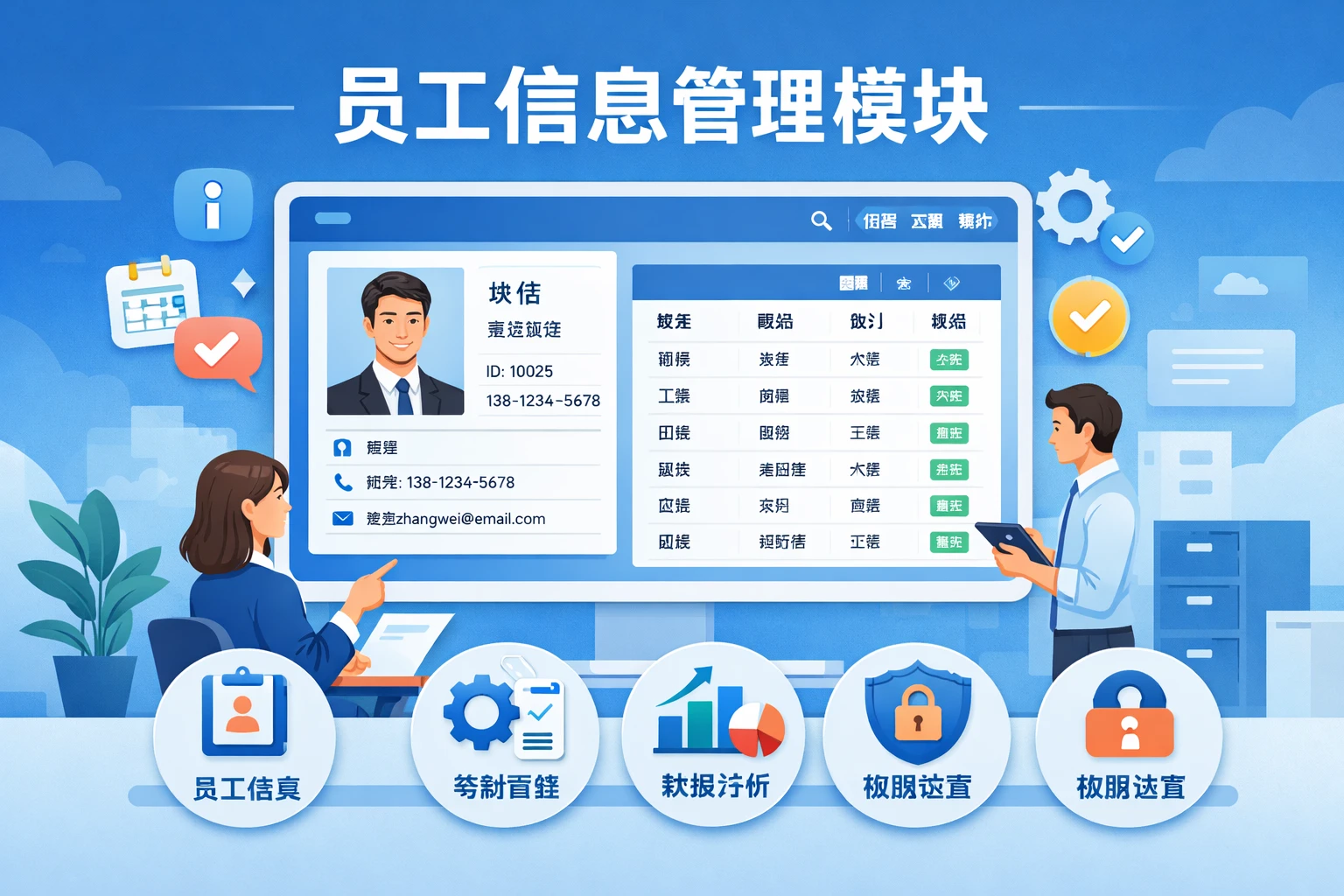 员工信息管理模块